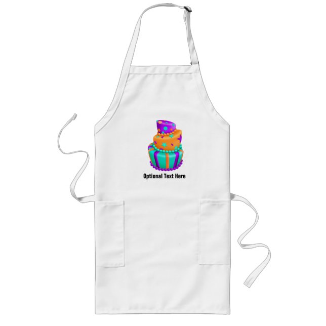 Tablier Long Topsy Turvy Fancy Cake (Devant)