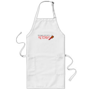 Tablier Long Tout est meilleur avec Ketchup Apron
