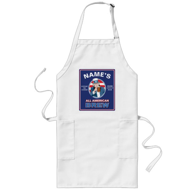 Tablier Long Tout l'American Brew Apron (Devant)