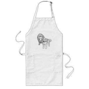 Tablier Long Travail d'équipe, Cuisine Joyeuse