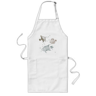 Tablier Long Trois poissons