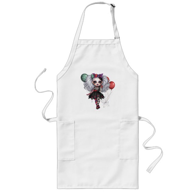 Tablier Long Une collection de designs Halloween de fille migno (Devant)