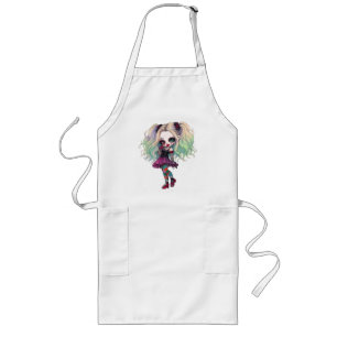 Tablier Long Une collection de designs Halloween pour jolie fil