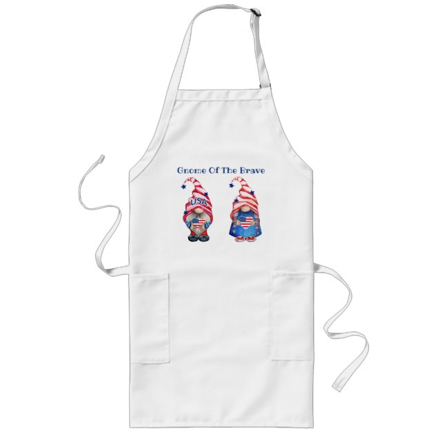 Tablier Long USA Gnome Apron (Devant)
