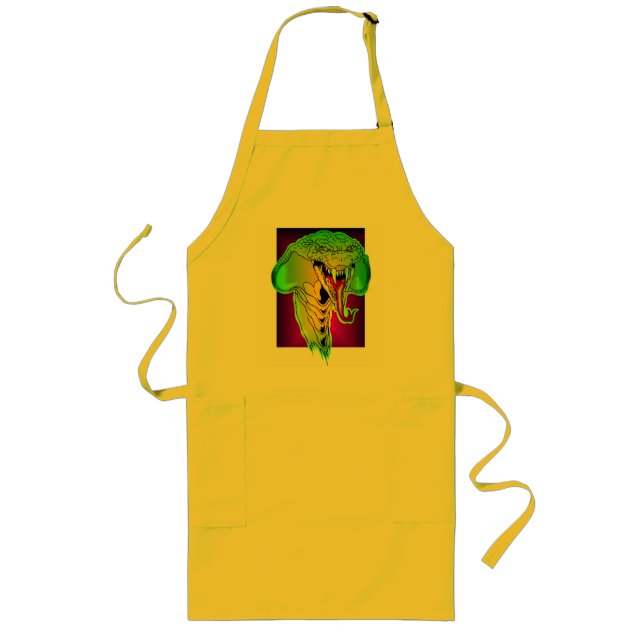 Tablier Long Vampire Cobra Apron (Devant)