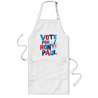Tablier Long Vote pour l'élection 2012 de Ron Paul