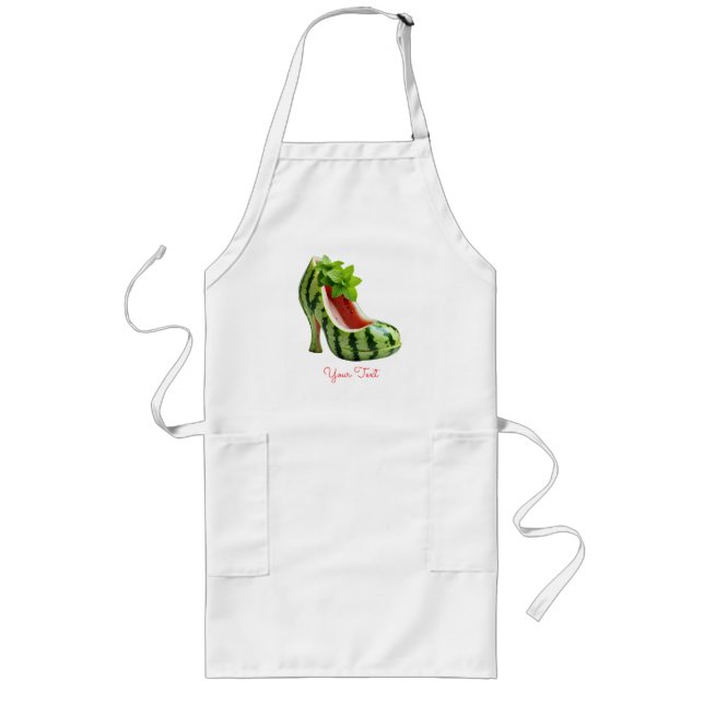 Tablier Long Watermelon High Heure - Juicy Summer Style (Devant)