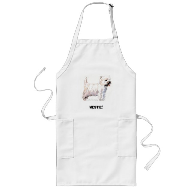 Tablier Long West Highland White Terriers (Devant)