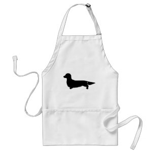 Tablier Longue Cheveux Dachshund Adulte Apron
