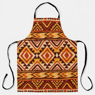Tablier L'ornement ethnique. Un motif Navajo sans couture.