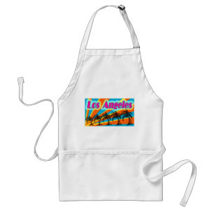 Tablier Los Angeles 5 Palm Trees Apron