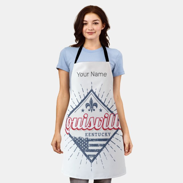 Tablier Louisville City Kentucky États-Unis Vintage USA (Porté)