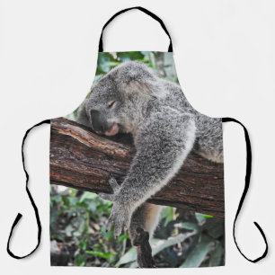TABLIER L'OURS DE KOALA DORT SUR L'ARBRE