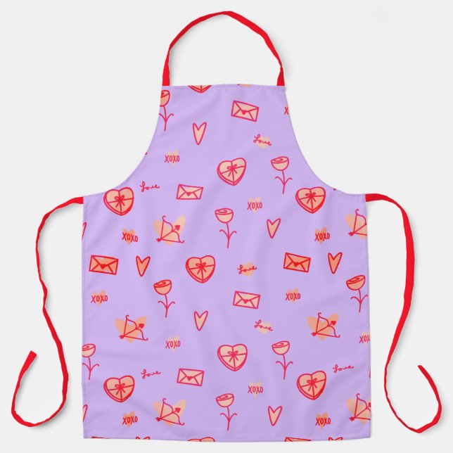Tablier Love Notes & Sweet Treats Apron (Recto)