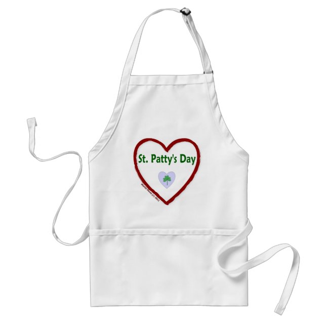 Tablier Love St. Patty's Day (Devant)