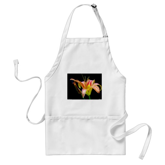 Tablier Lovely Tawny Daylily II Vêtements et cadeaux (Devant)