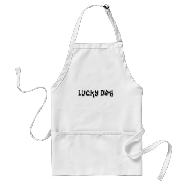 Tablier Lucky Dog Empreinte de patte (Devant)