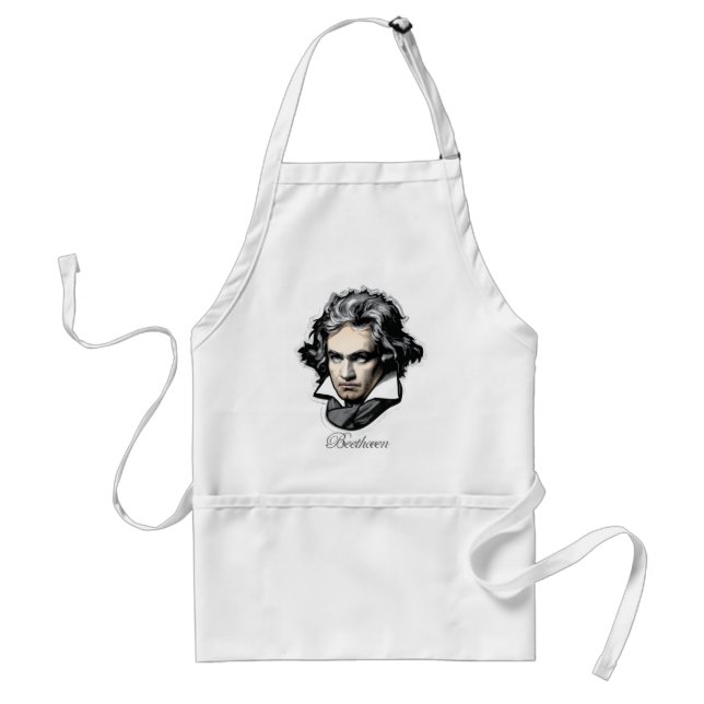 Tablier Ludwig van Beethoven (Devant)