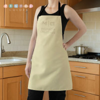 Lumière Douce Solide Pastel Beige Jaune Citron Cou