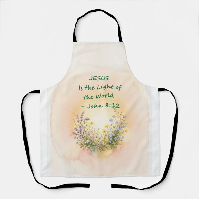 Tablier Lumière du monde (Recto)
