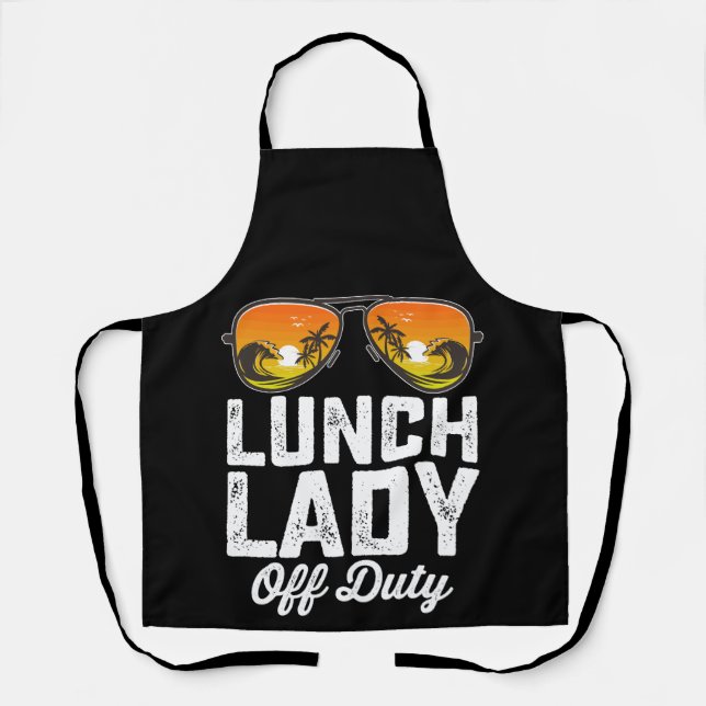 Tablier Lunch Lady Off Duty Lunettes de soleil Dernier jou (Recto)