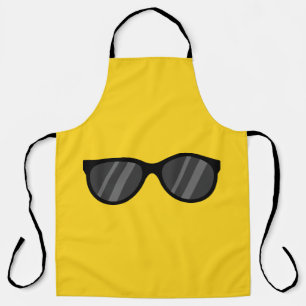 Tablier Lunettes de soleil de dessin cool