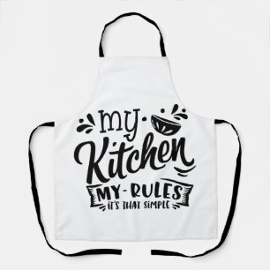 Tablier Ma cuisine Mes règles