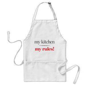 Tablier Ma cuisine, mes règles