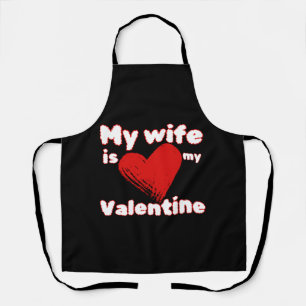 Tablier Ma femme est ma Saint-Valentin