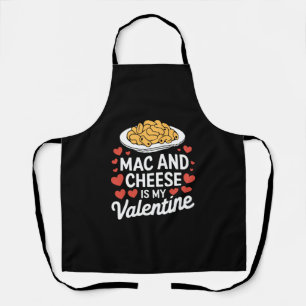 Tablier Mac And Cheese Saint-Valentin Cadeau pour amateur 