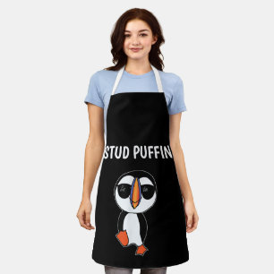 Tablier Macareux Stud Puffin Oiseau Drôle