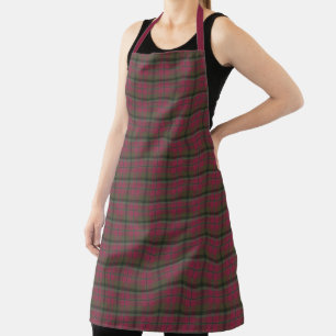 Tablier MacNaughton Patiné Tartan écossais