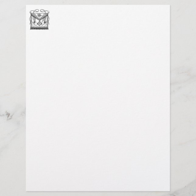 Tablier maçonnique (Devant)