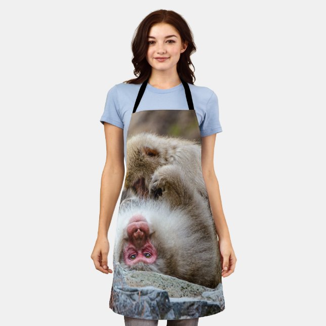 Tablier Macque Monkey, Profiter de la bonne vie (Porté)