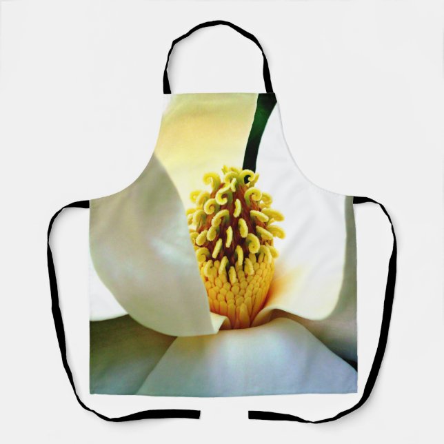 Tablier Macro Magnolia Bloom (Recto)