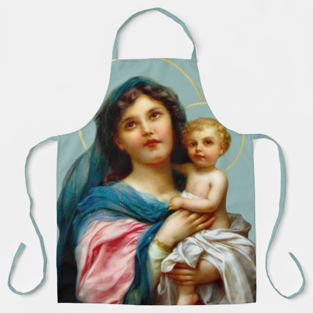 Tablier Madone et Enfant (Recto)