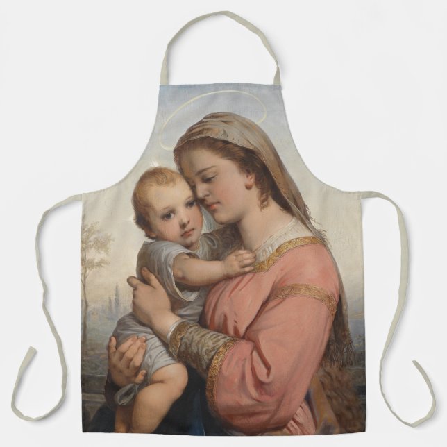 Tablier Madone et Enfant (Recto)