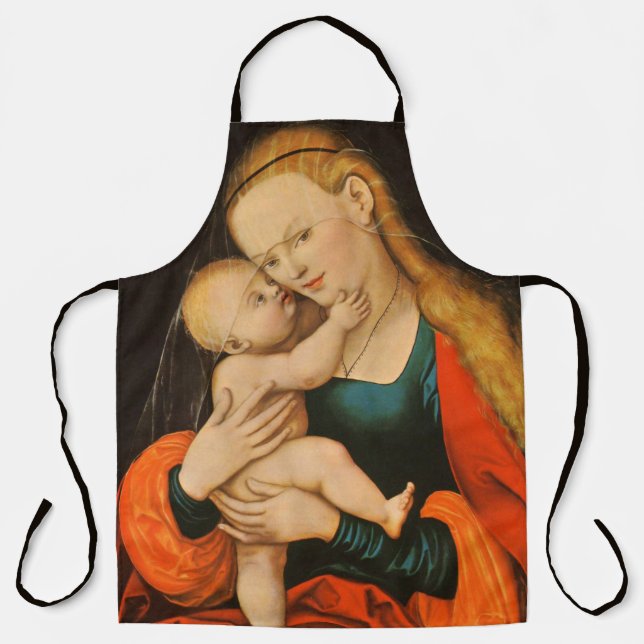 Tablier Madone et Enfant (Recto)