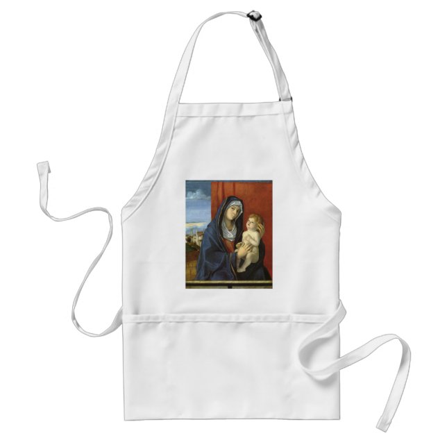 Tablier Madone et Enfant par Giovanni Bellini (Devant)