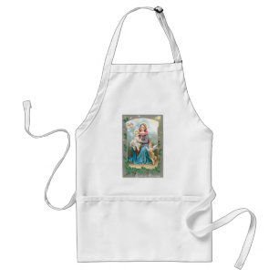 Tablier Madonna avec Christ Child