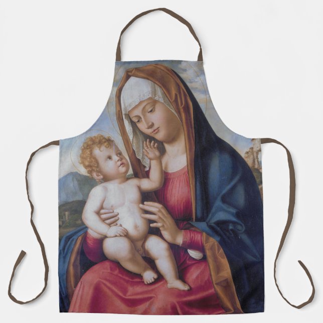 Tablier Madonna et l'enfant (Recto)
