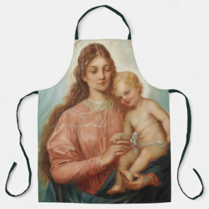 Tablier Madonna et l'enfant