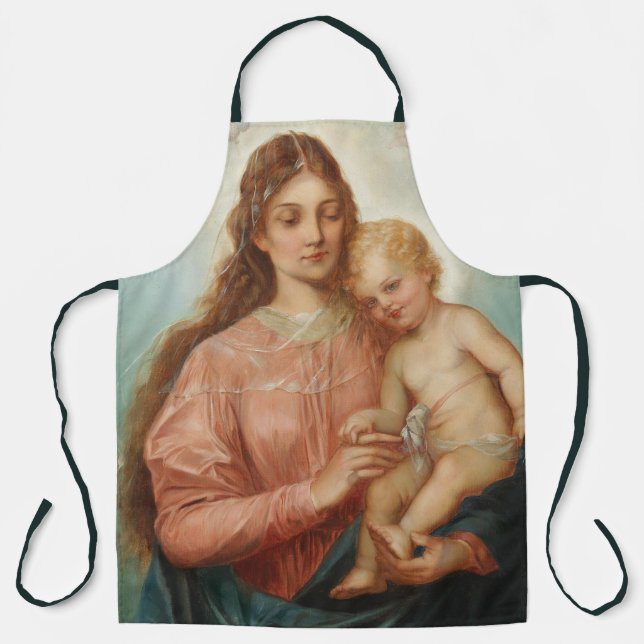 Tablier Madonna et l'enfant (Recto)