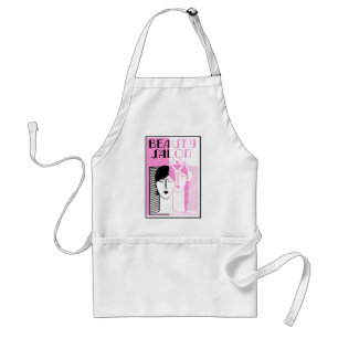 Tablier Magasin de beauté Hot Pink Deco
