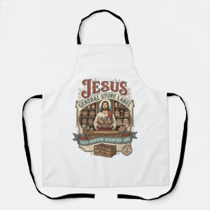 Tablier Magasin Général Jésus Étiquette Magasin Général Jé