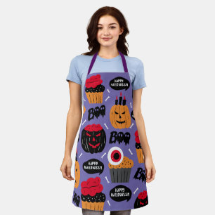 Tablier Magasiner Halloween Cupcakes Aprons, Halloween Bak