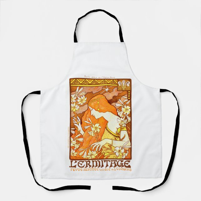 Tablier Magazine poster vintage Art Nouveau Femme (Recto)