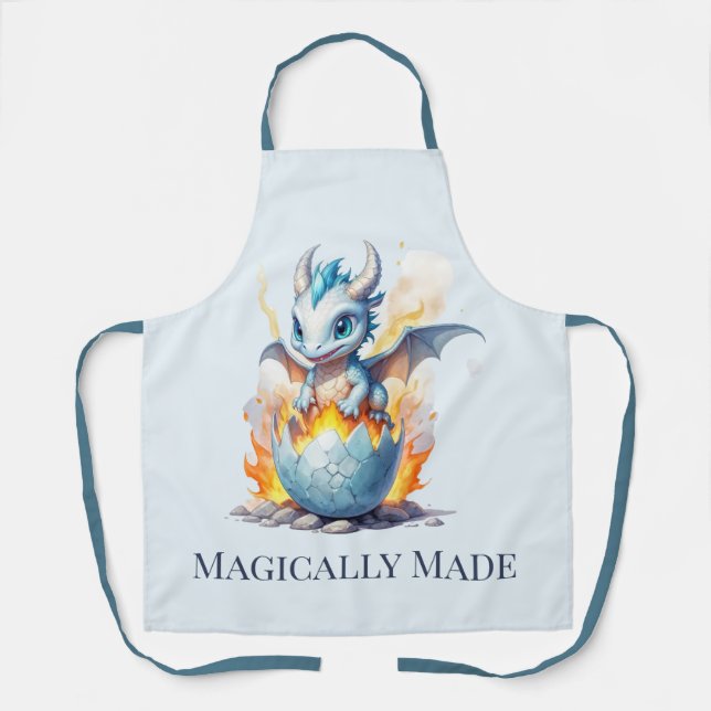 Tablier Magically Made Frostfire Hatchling Cooking  (Recto)