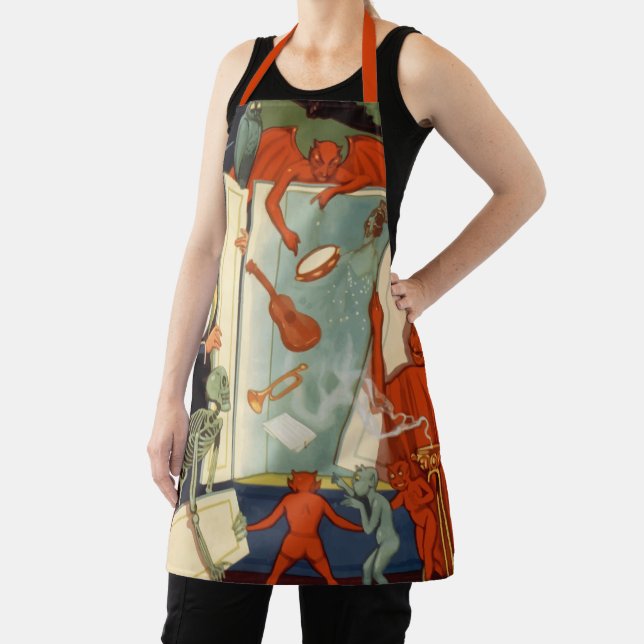 Tablier Magicien vintage Carter la grande magie (Insitu)