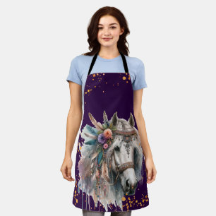 Tablier Magnifique cheval boho